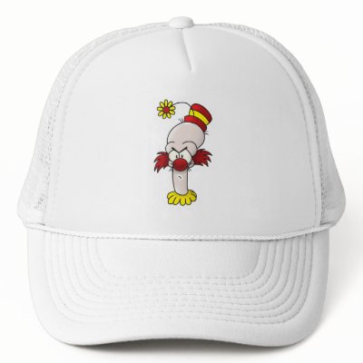 Angry Clown Mesh Hat by psychoclowns