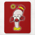 Angry Clown mousepads by psychoclowns Angry Clown mousepads