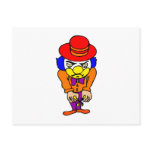 Angry Clown Post Card