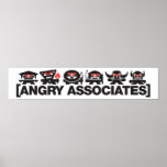 Angry Crew - lineup Poster