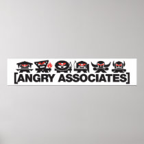 Angry Crew - lineup Poster