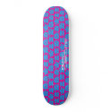 Angry Crew - Pink / Blue Deck skateboards by angryassociates Angry Crew - Pink / Blue Deck skateboards