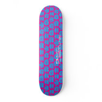 Angry Crew - Pink / Blue Deck skateboards
