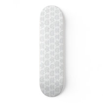 Angry Crew - White no stencil skateboards by angryassociates Angry Crew - White no stencil skateboards
