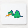 Angry Cute Dragon Mousepad