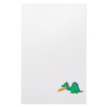 Angry Cute Dragon Custom Stationery