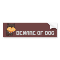 Angry Dog Bumper Stickers