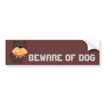 Angry Dog Bumper Stickers