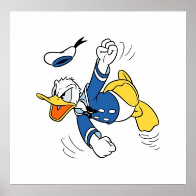 Angry Donald Duck posters