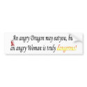 angry dragon bumper stickers by lady_mystix angry dragon bumper stickers