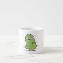 angry dragon espresso cup