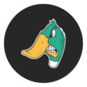 angry duck stickers by doonidesignsanimals angry duck stickers