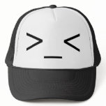 >_< Angry Emoticon Hat