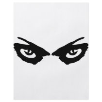 angry eyes icon flyers