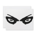 angry eyes icon invitations