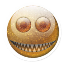 angry face stickers