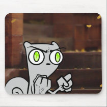 Angry Fall Moments Foamy Mousepad mousepads