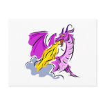 Angry Fire Dragon Postcards