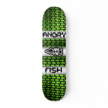 Angry Fish Skate Board Deck