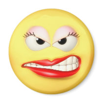 Angry Girl Magnet