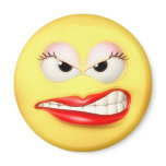 Angry Girl Magnet