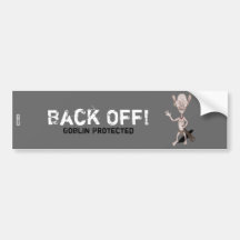 Angry Goblin Bumper Stickers