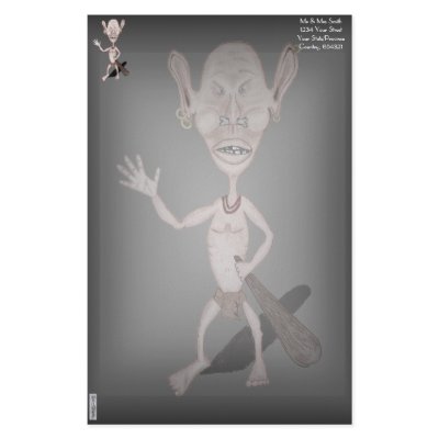 Angry Goblin Stationery by Lace9lives
