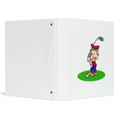 Angry Golfer Binders by shopaholicchick
