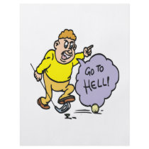 Angry Golfer Flyer