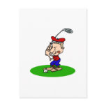 Angry Golfer Postcards