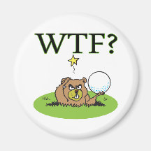 Angry Gopher Fridge Magnet