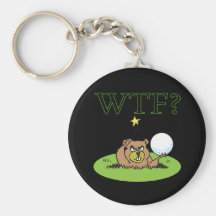 Angry Gopher Keychain