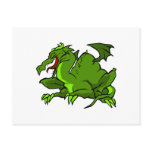 Angry Green Dragon Postcards