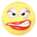 Angry Grrl  Sticker