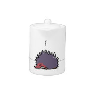 angry hedgehog teapot