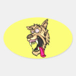 Angry Junkyard Dog Sticker