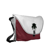 Angry Kitty Messenger Bag