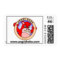 Angry Koko Postage Stamps by angrykoko Angry Koko Postage Stamps