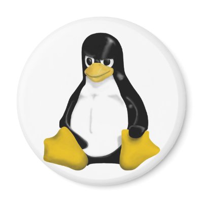 ANGRY LINUX TUX PENGUIN FRIDGE MAGNETS by Sofia_Youshi