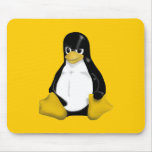 ANGRY LINUX TUX PENGUIN MOUSE PADS