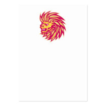 Angry Lion head Business Card Templates