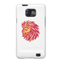 Angry Lion head Samsung Galaxy Cover