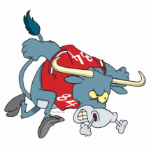 angry longhorn
