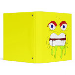 Angry Mad Face Binder