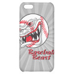 angry mean baseball vaseball beast iPhone 5C cases