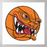 angry mean basketball posters