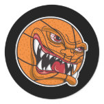 angry mean basketball stickers
