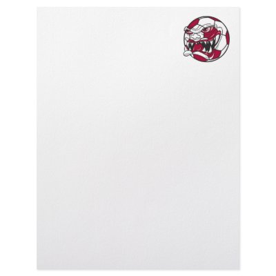 angry mean extreme soccer ball graphic letterhead design by sports_shop