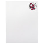 angry mean extreme soccer ball graphic letterhead design