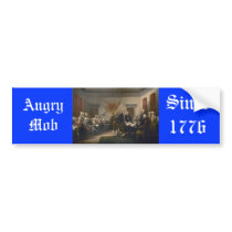 Angry Mob bumper stickers